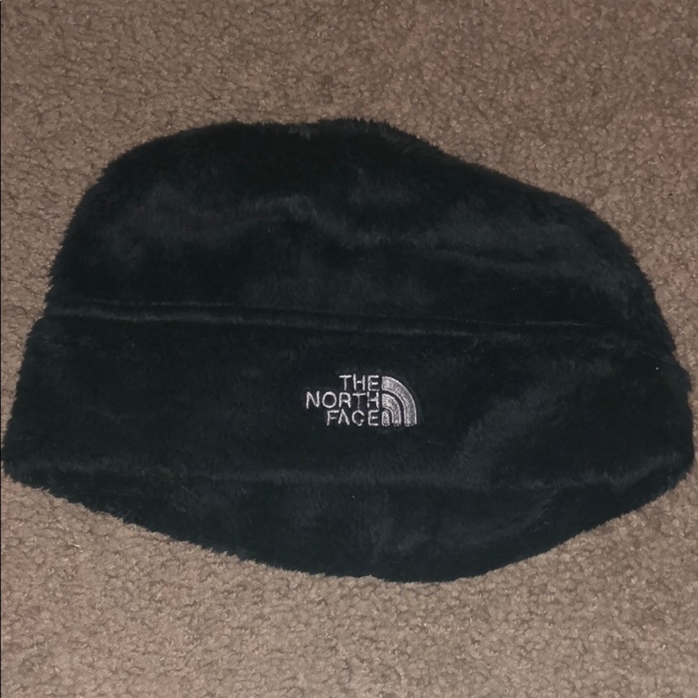 Black Northface Super Soft Beanie